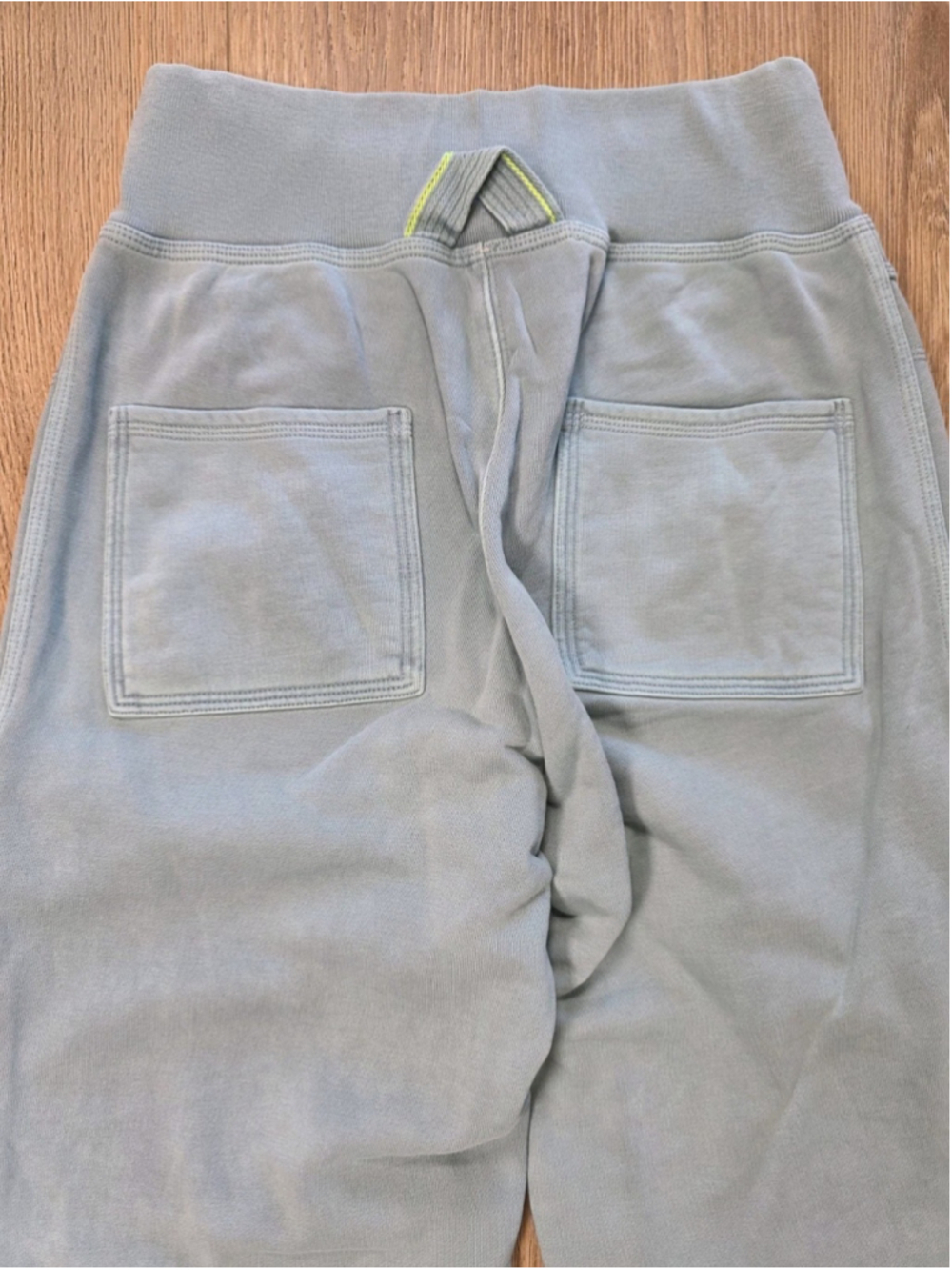 Free People FP Movement Jogger Pants XS Blue Zip Front High Rise Cotton Pocket - Picture 5 of 14